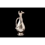 A STERLING SILVER CLARET JUG, by Edward and John Barnard,