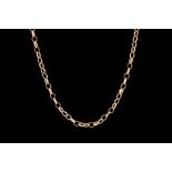 A 9CT GOLD BELCHER LINK NECKCHAIN