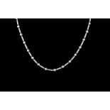 A DIAMOND SET NECKLACE, of approx. 0.