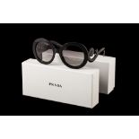 A PAIR OF PRADA MINIMAL BAROQUE SUNGLASSES,