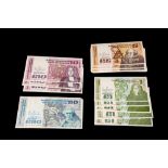 A COLLECTION OF TWENTY TWO IRISH SERIES 2 BANKNOTES, £20 1979, three £10 1978-92,