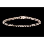 A DIAMOND LINE BRACELET,