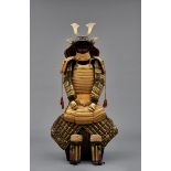 An important partly gilded yoroi-style suit-of-armour (kin’urushinuri odoshi yoroi)