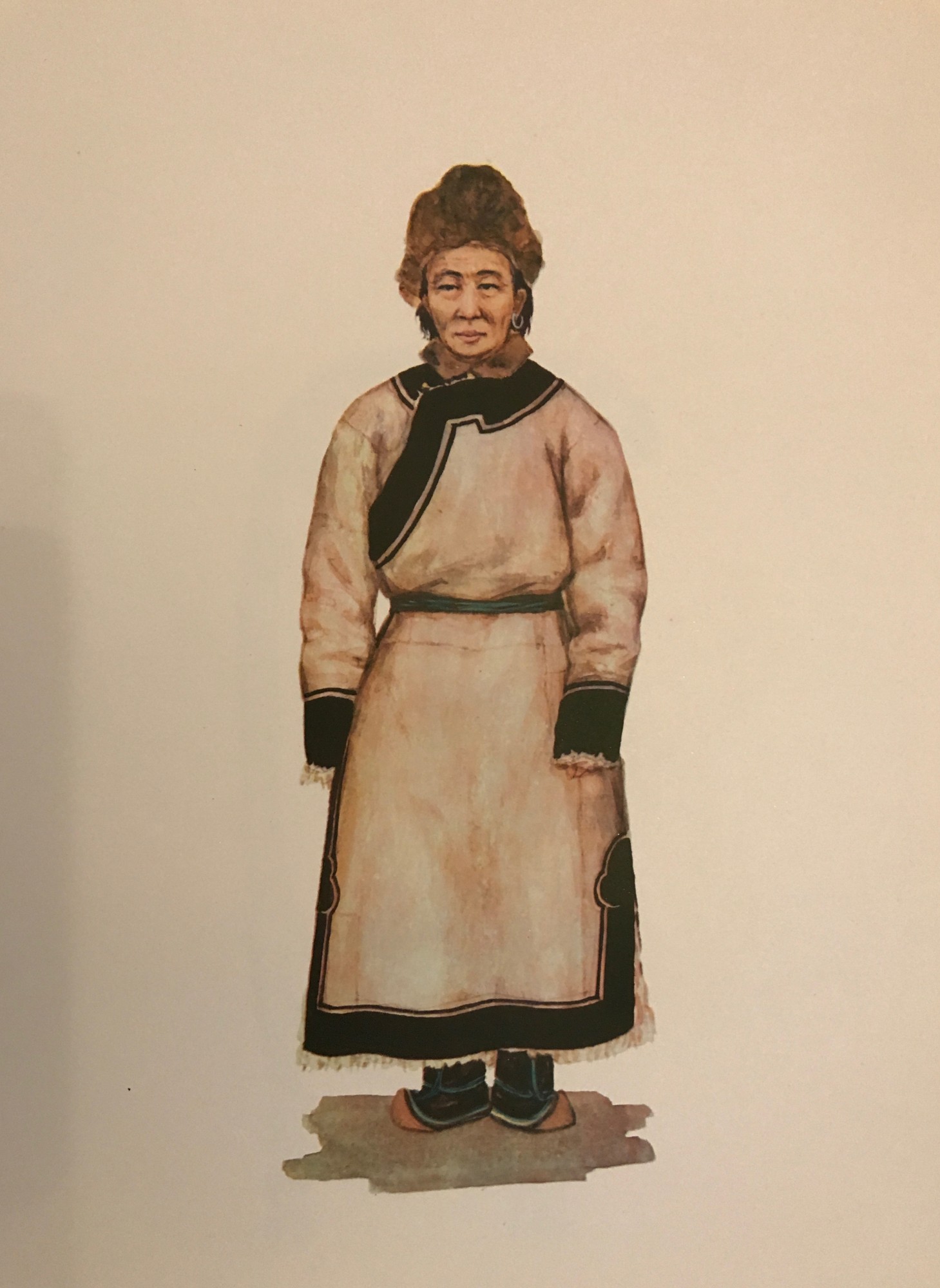 U. Yadamsuren, 'National Costumes of the M.P.R.' - Image 4 of 9