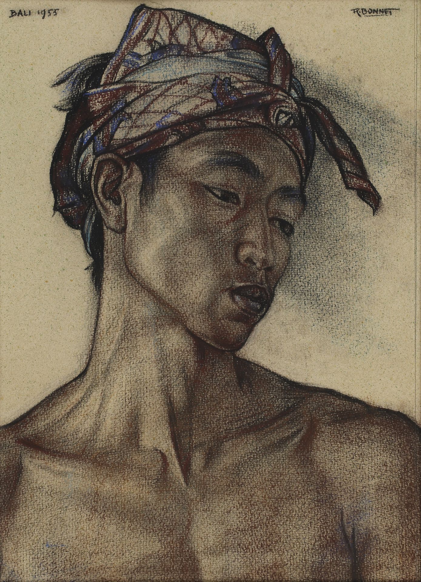 Rudolf Bonnet (1895-1978), ‘Balinese man’.