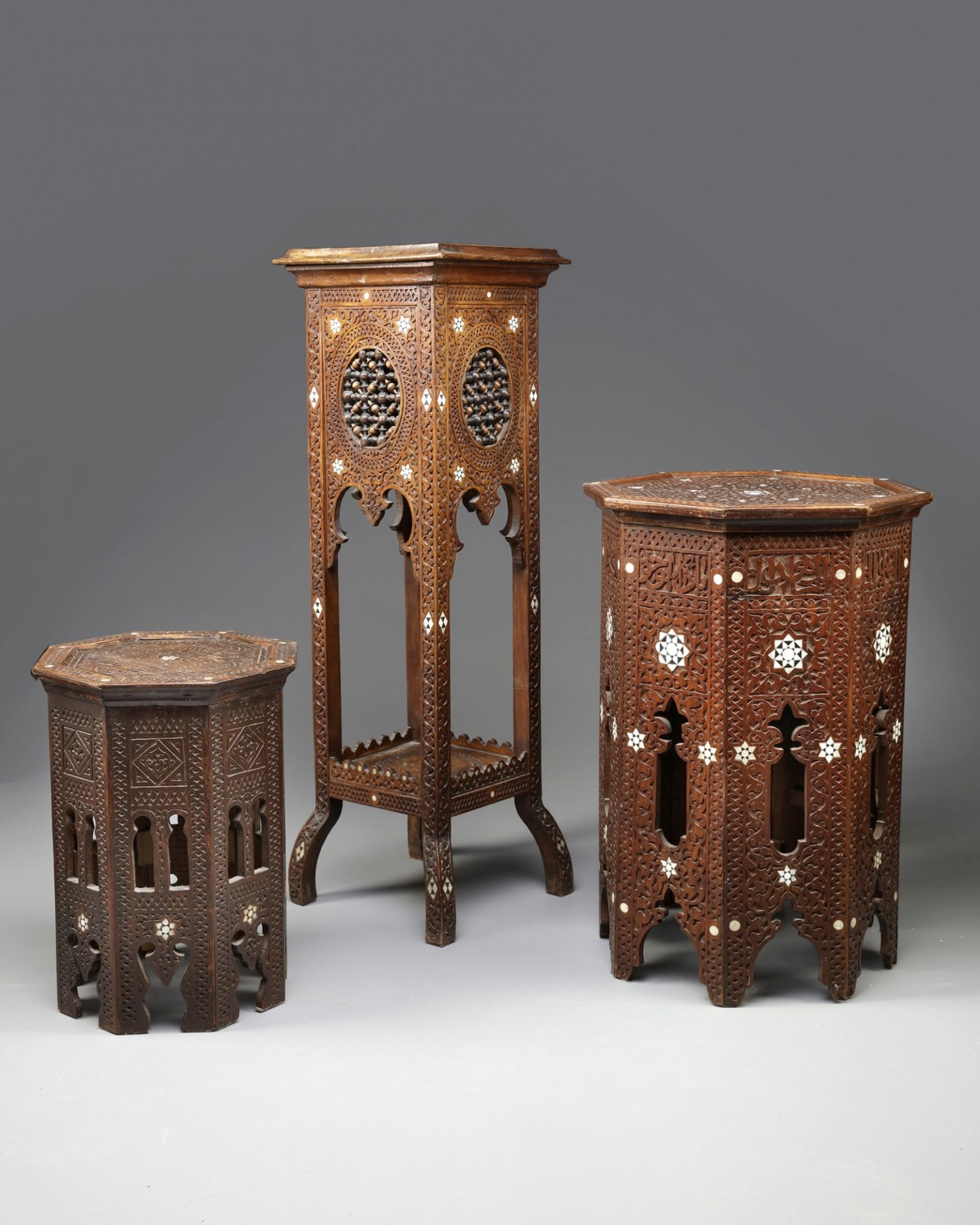 Three Islamic tables