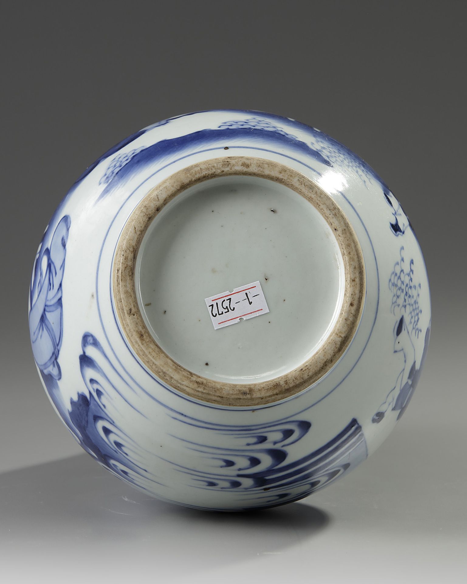 A Chinese blue and white double-gourd vase - Bild 3 aus 5