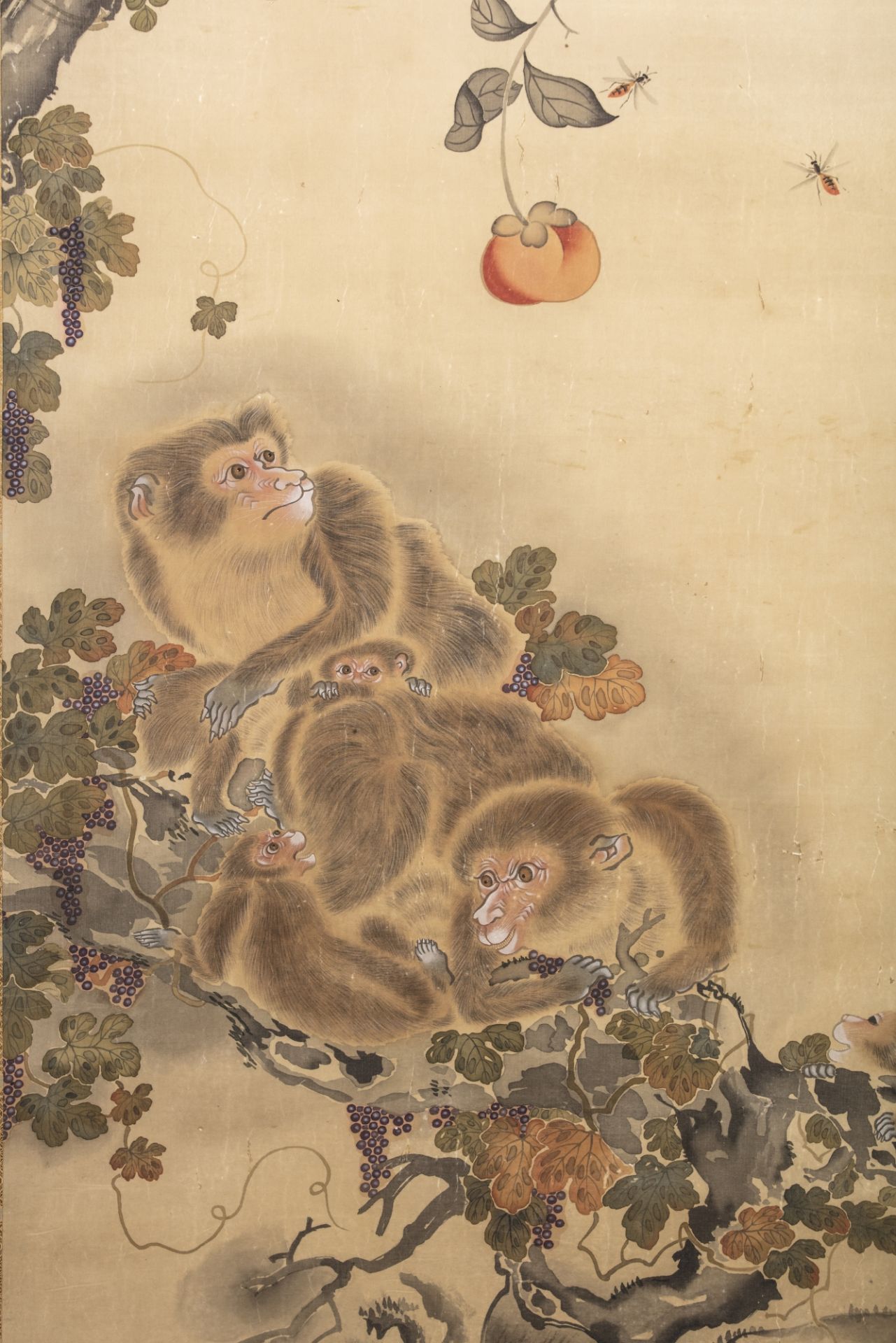 A large hanging Kakejiku scroll - Bild 3 aus 5
