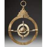 An Islamic copper astrolabe