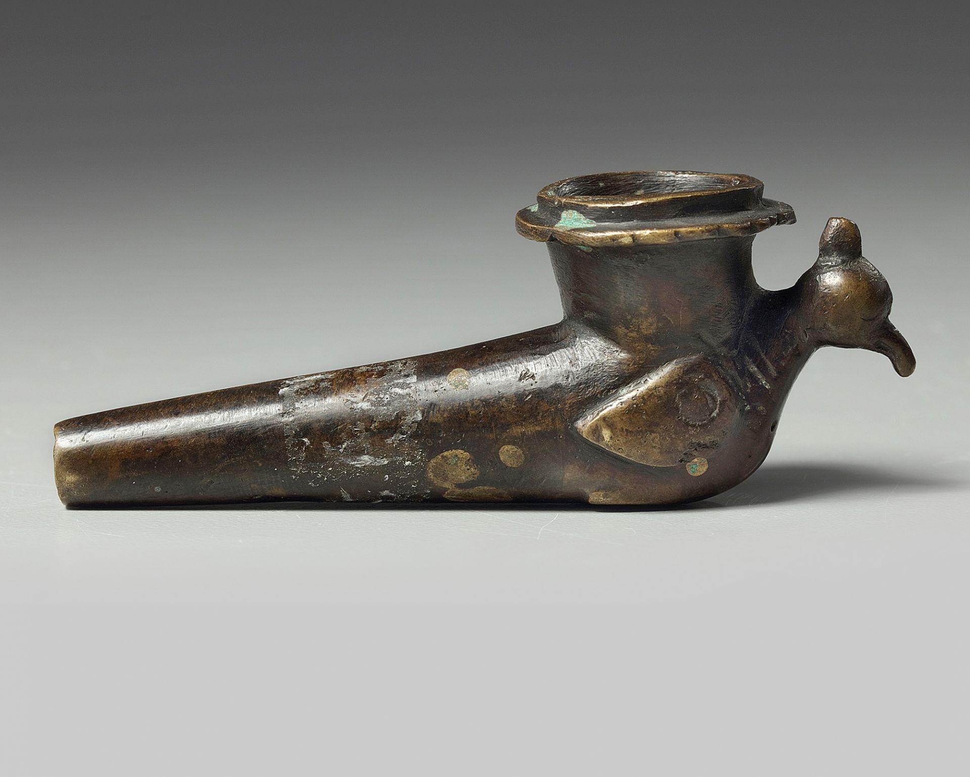 A bronze Ottoman pipe - Bild 3 aus 4