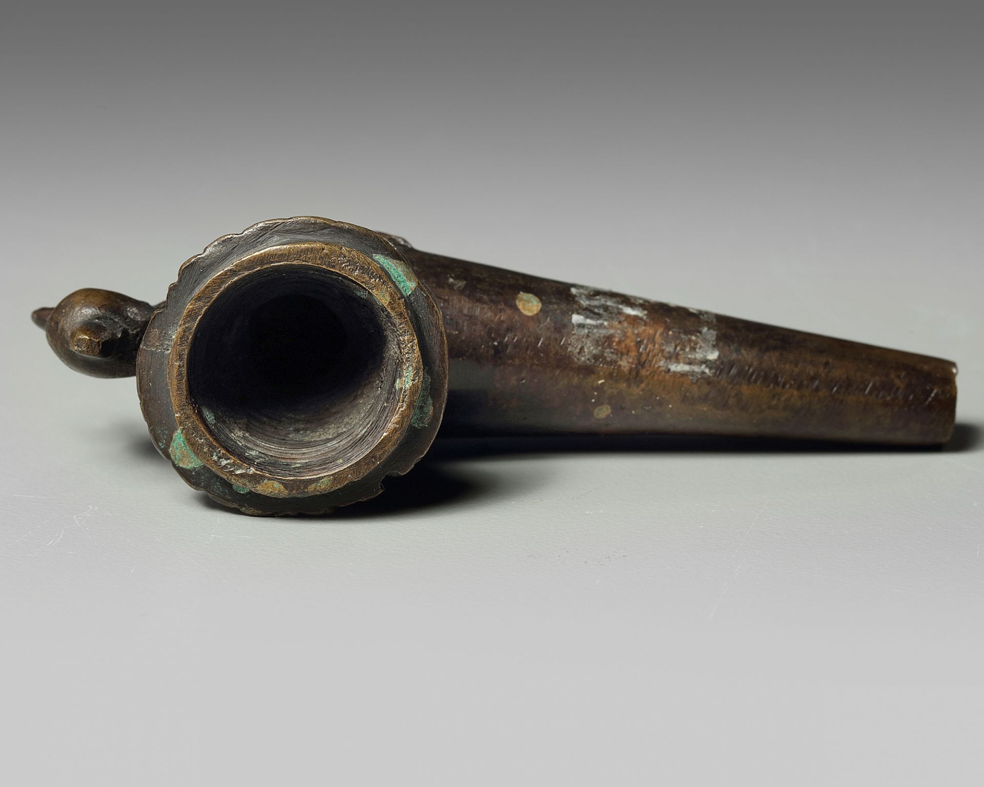 A bronze Ottoman pipe - Bild 2 aus 4