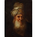 Portrait of a Turkish nobleman wearing a turban