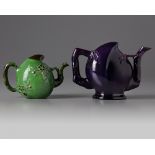 Two Chinese Cadogan teapots