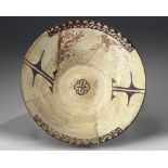 An islamic nishapur pottery bowl