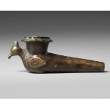 A bronze Ottoman pipe