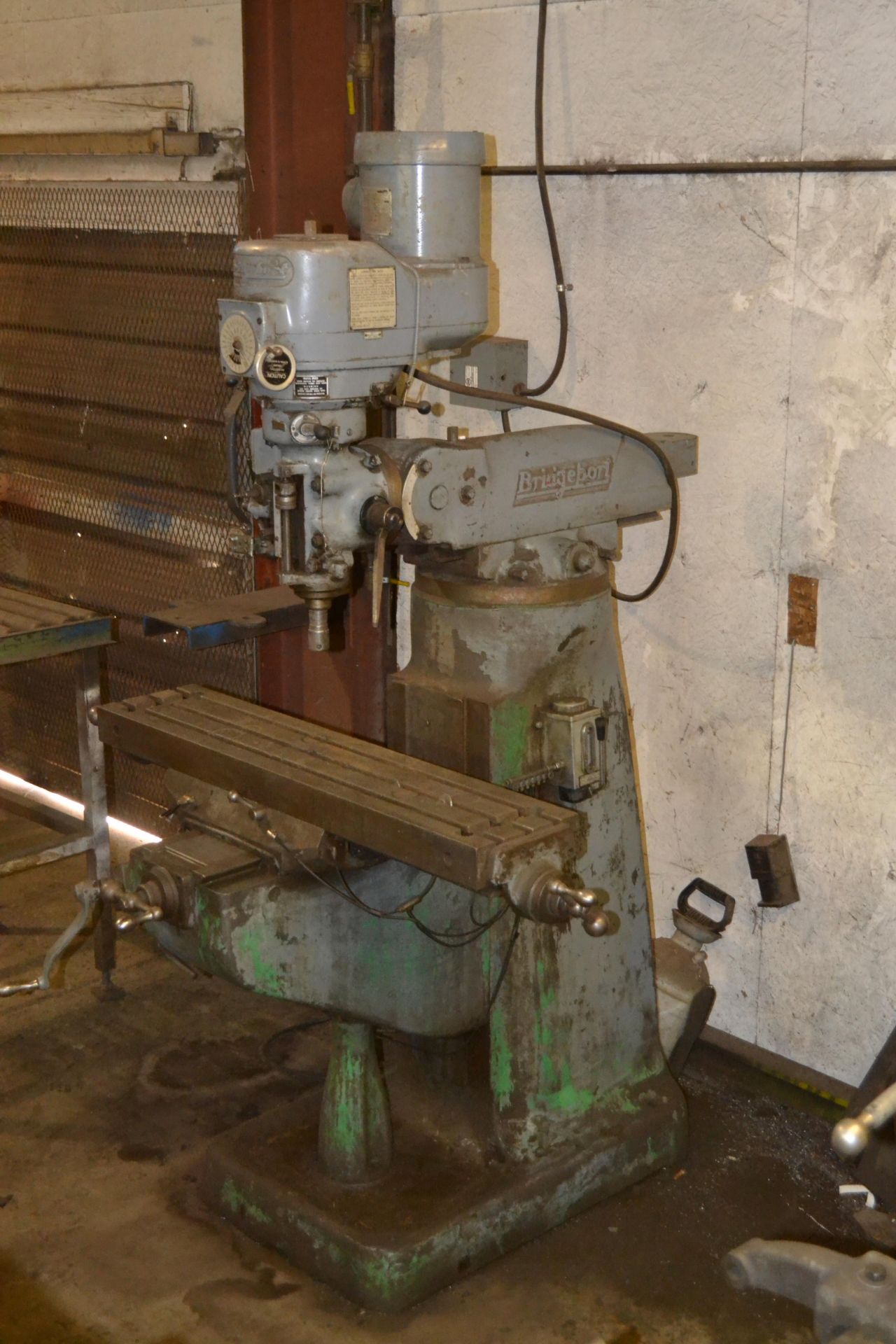 Bridgeport Model 118987 Vertical Mill 8 X 42 Table - s/n J120794