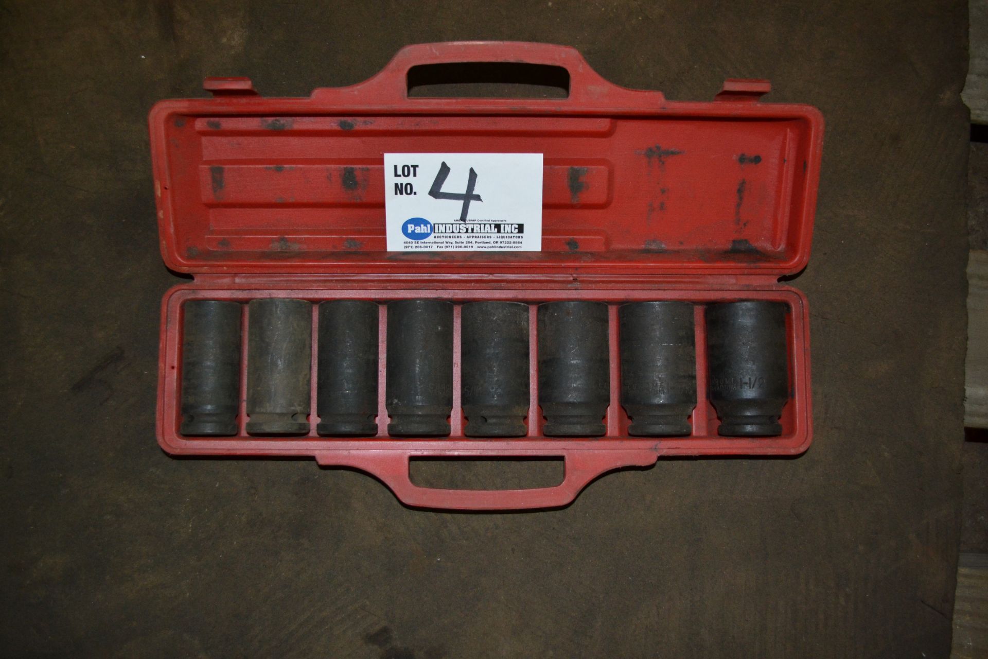 1"-1.5" Impact Socket Set