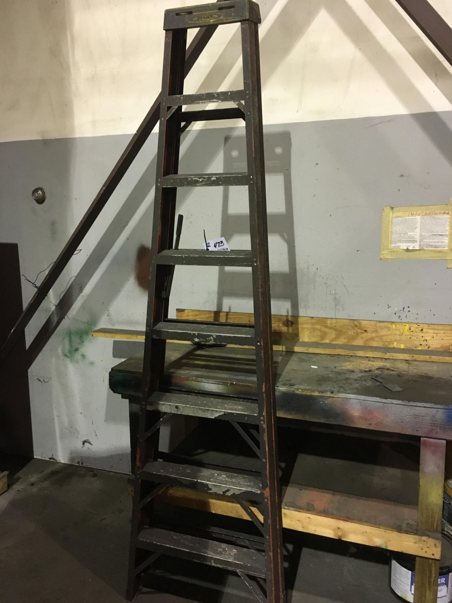 8' Fiberglass Extension Ladder