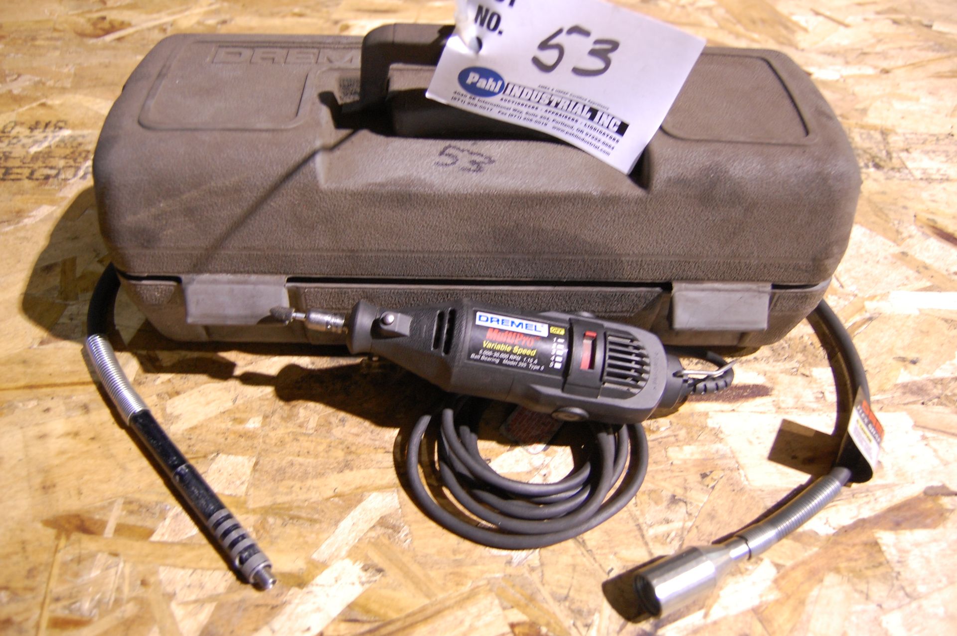 Dremel Model 395 Multipro c/w Model 225 T2 Flex Shaft