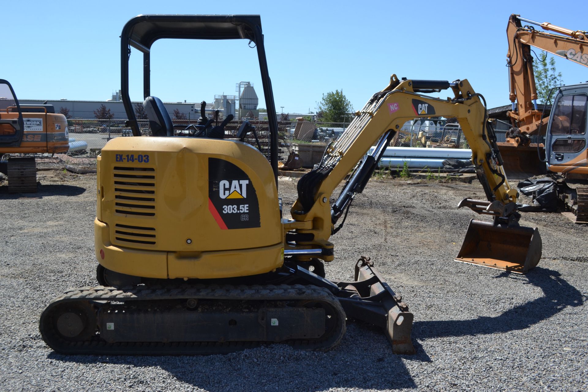 2013 CAT 303.5E Mini Excavator - Image 5 of 8