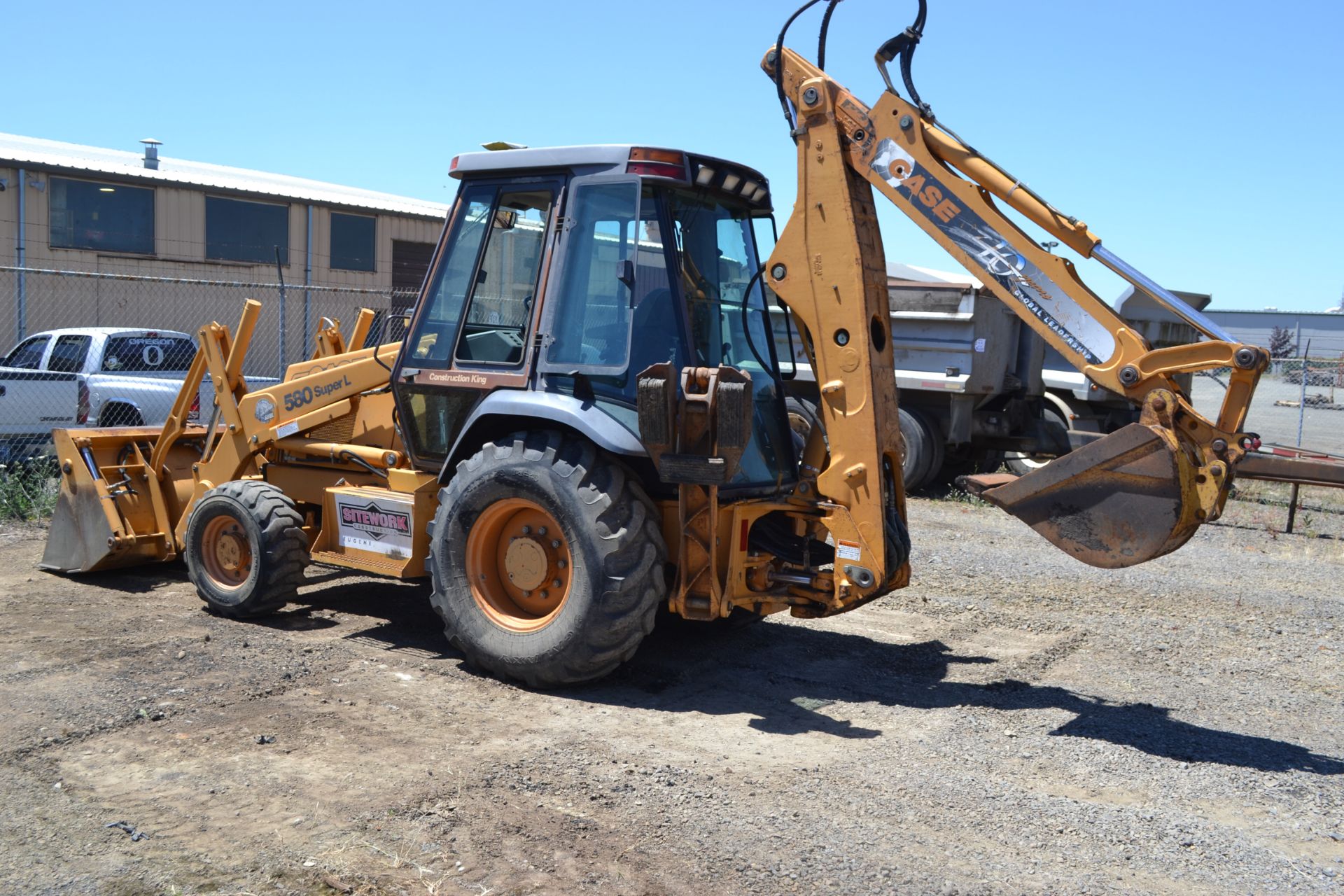 1997 Case 580 Super L Loader Backhoe Extendahoe - Image 2 of 4