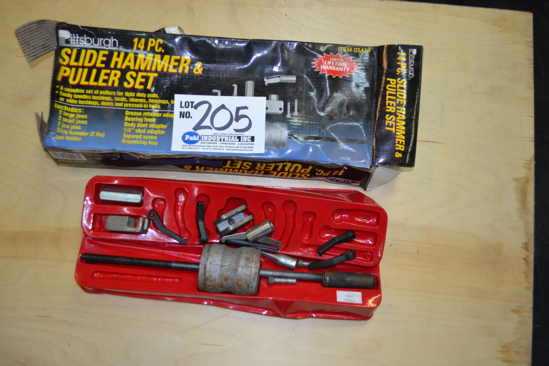 Pittsburgh Slide Hammer and Puller set