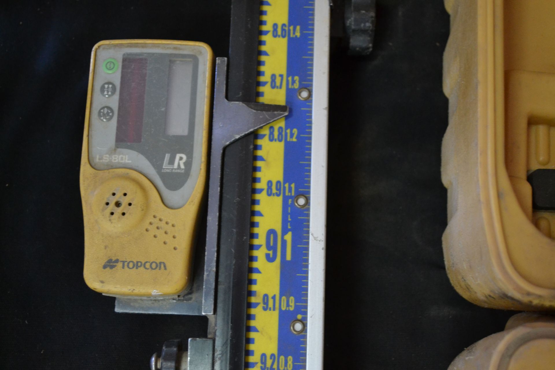 Topcon RL-H4C Auto Leveling Rotary Laser Level c/w Stand, Measuring Stick, Topcon LS-80L Receiver - Image 3 of 3