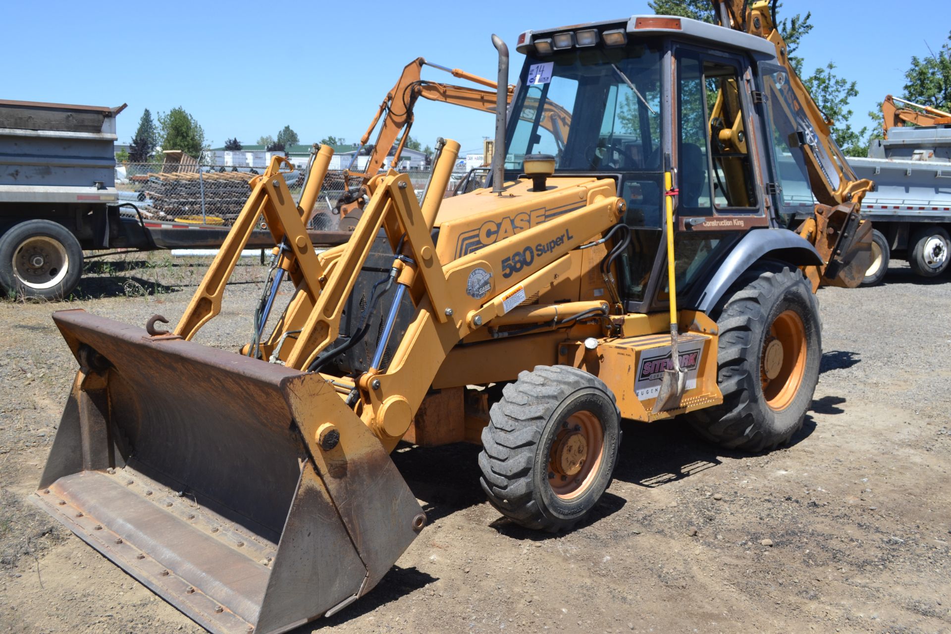 1997 Case 580 Super L Loader Backhoe Extendahoe