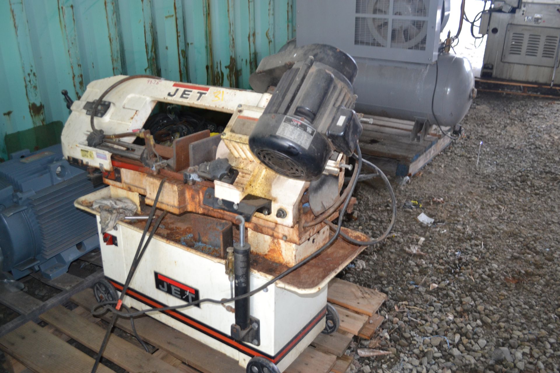 Jet Horizontal Bandsaw 7"x12" 3/4hp