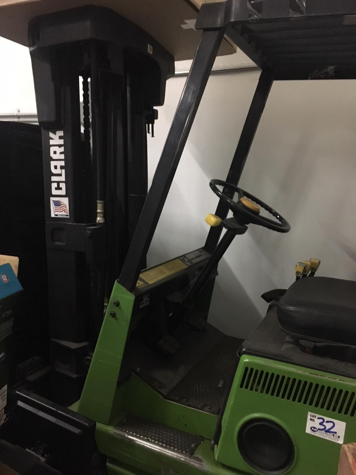 Clark Model GCS17MC LPG Forklift