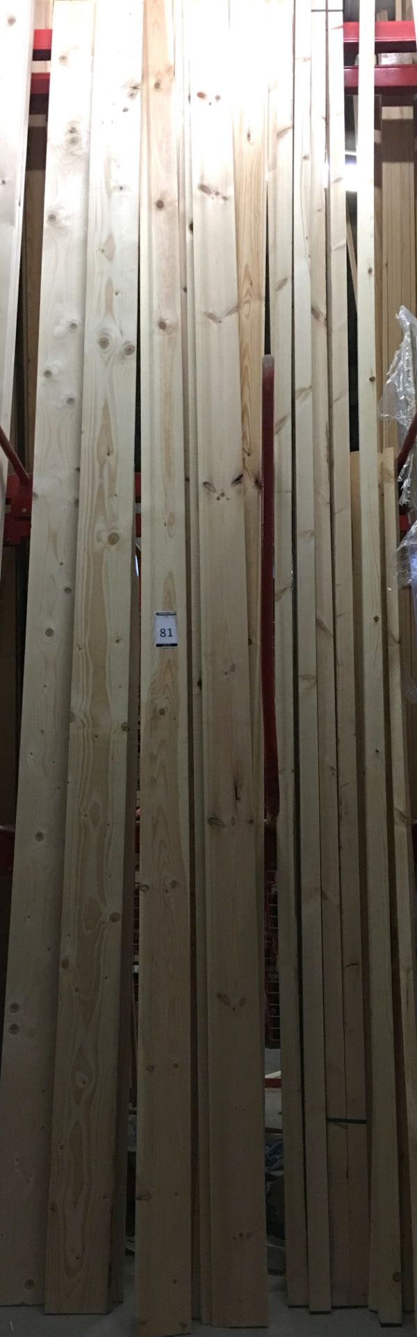 Softwood Lengths, Various Dimensions (Contents of 2 Dividers) (located at Tooting, viewing Tuesday