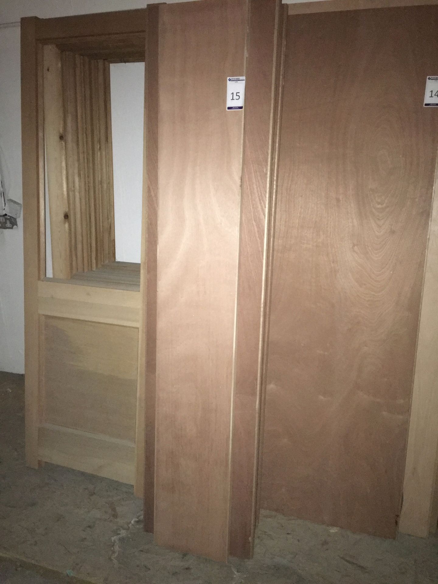21 Various Size Internal Doors (located at Tooting, viewing Tuesday 23rd, collection Tuesday