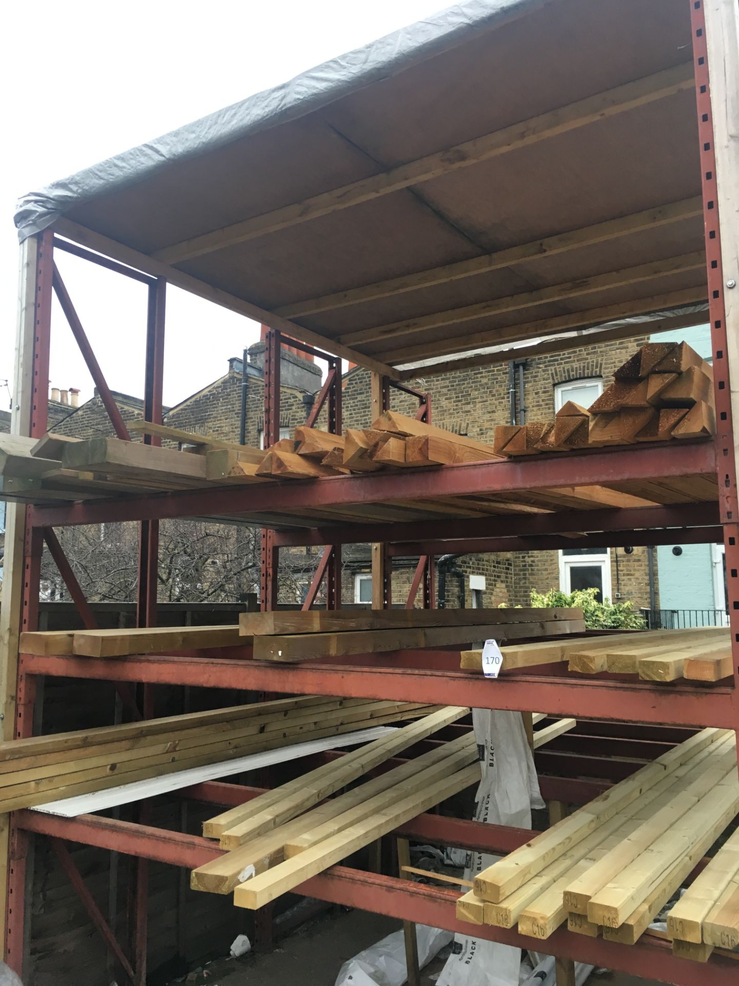 Quantity of Treated Timber & Gravel Boards (located at Tooting, viewing Tuesday 23rd, collection