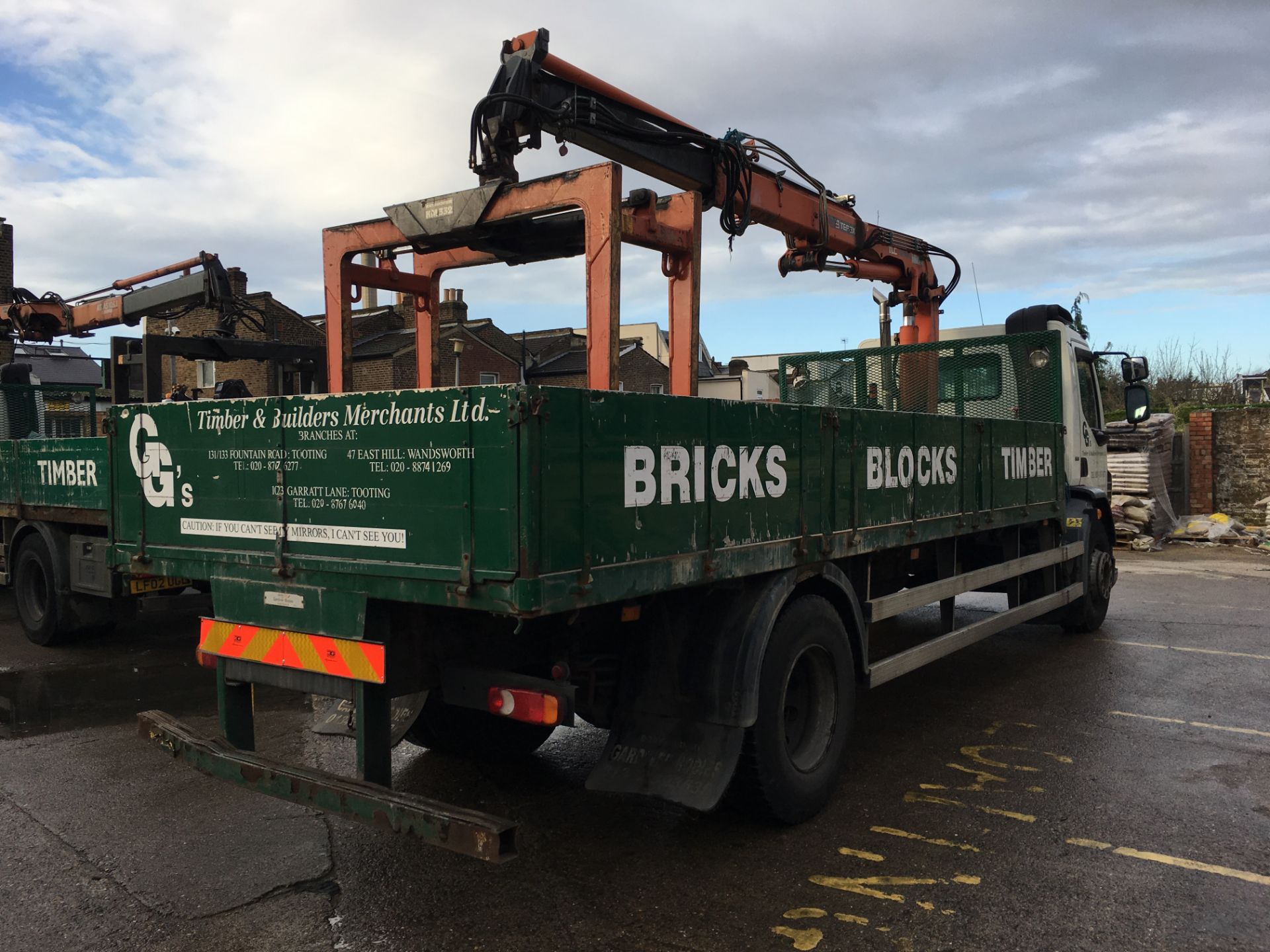 DAF FALF55.220 18T Dropside Lorry, Registration: LG08 PJV, First Registered: 1st March 2008; - Image 4 of 14