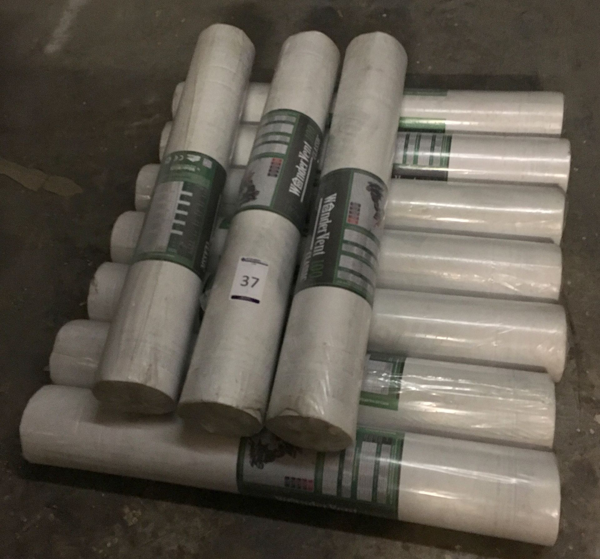 10 Rolls of “Wonder Vent 100” Pitch Roof Underlay, 1m x 50m (located at Tooting, viewing Tuesday