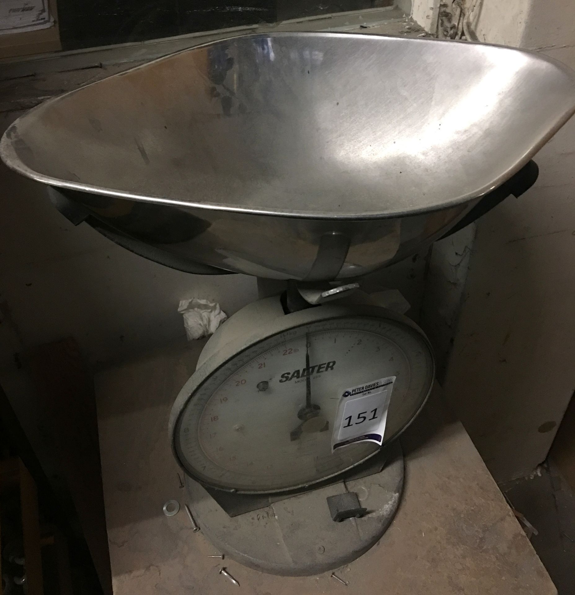 Salter Pan Scale (located at Tooting, viewing Tuesday 23rd, collection Tuesday 30th & Wednesday 31st