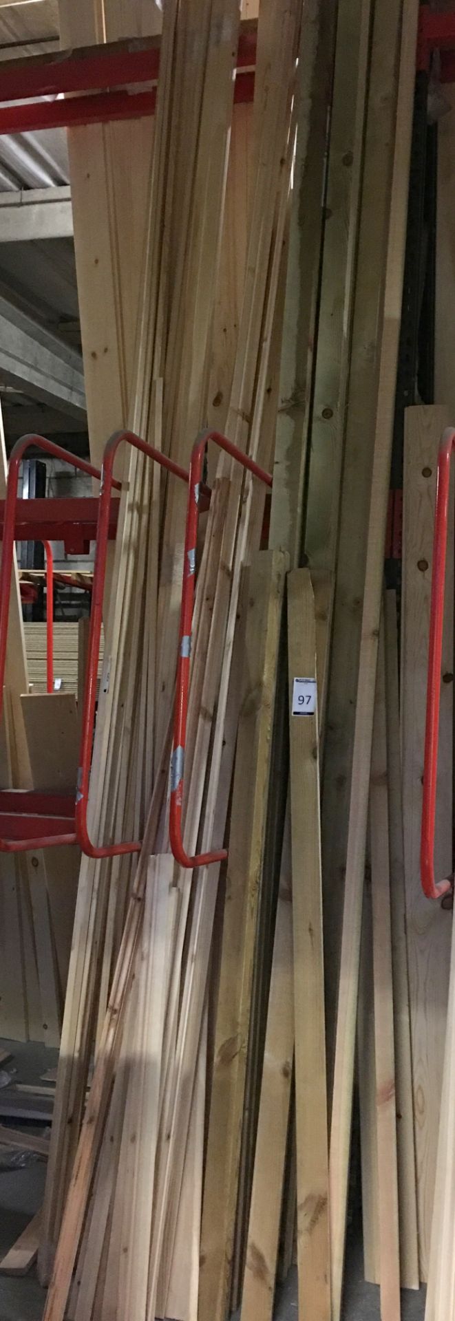 Softwood Lengths, Various Dimensions (Contents of Single Divider) (located at Tooting, viewing