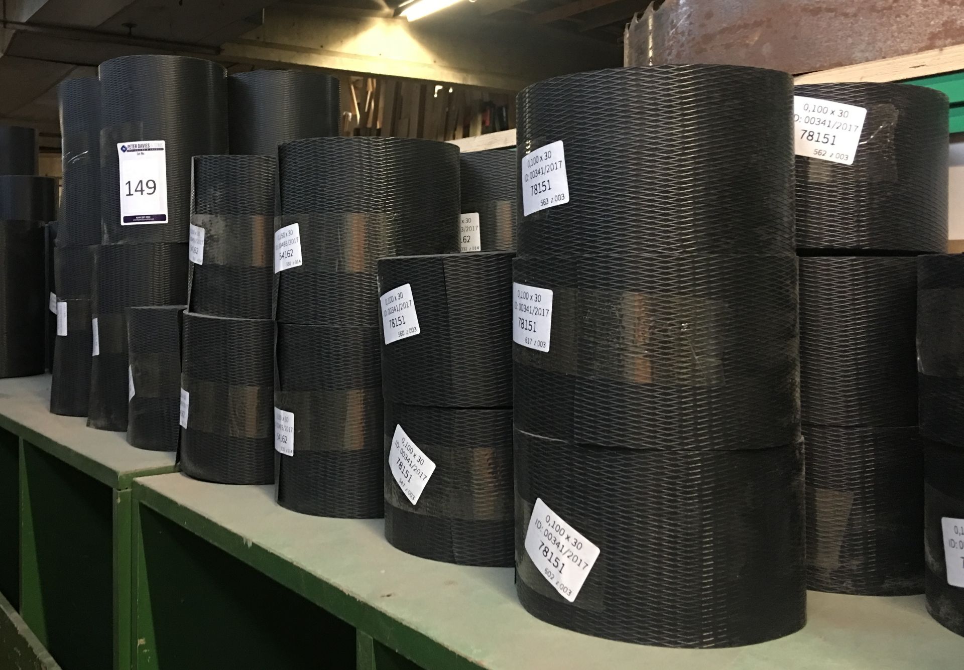 Quantity of Various Size Flashing Tape Reels (located at Tooting, viewing Tuesday 23rd, collection