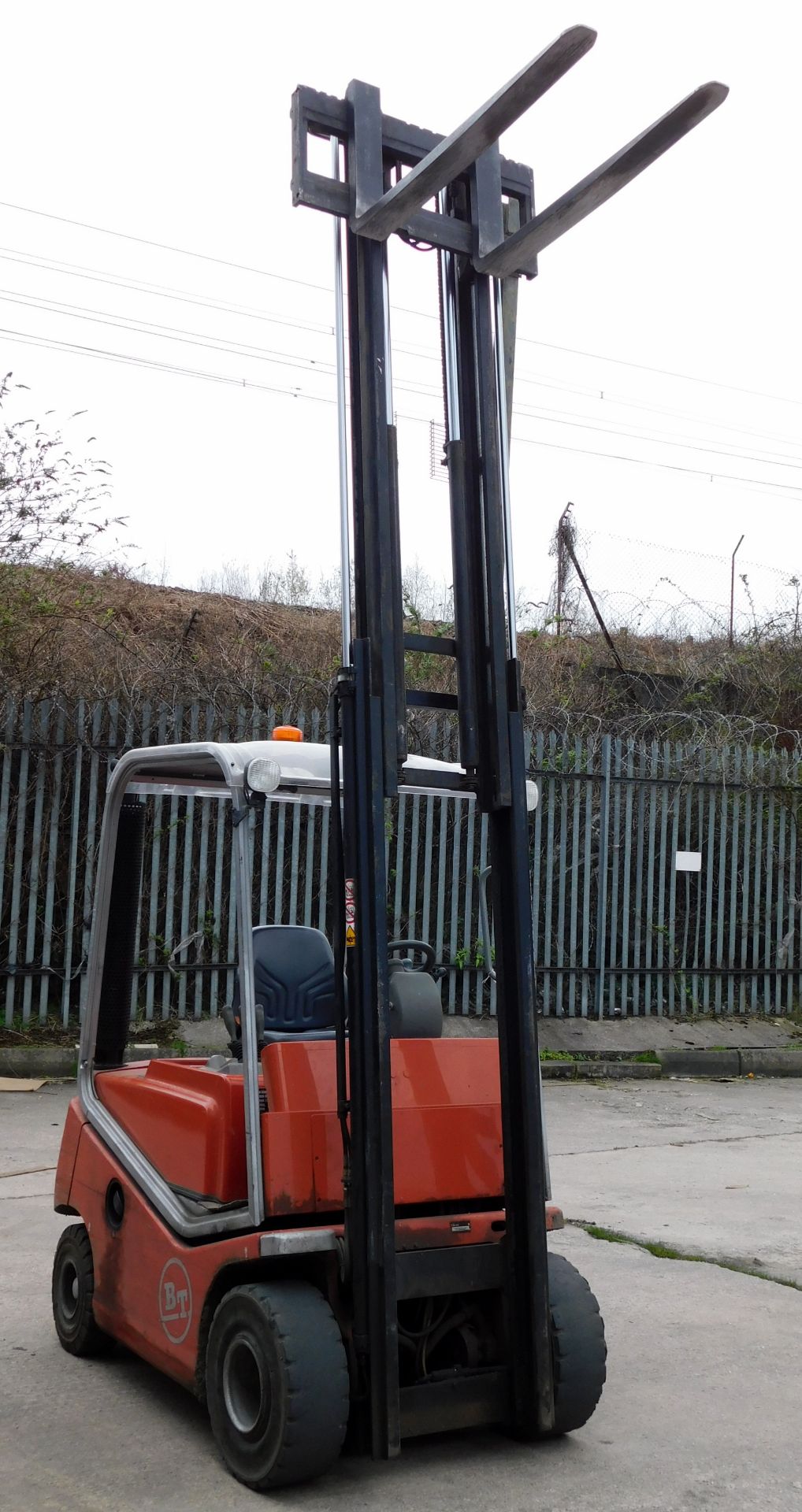 BT CBD15 Diesel Powered Counter Balance Fork Lift, Serial Number CE267564 (2005), 1620 Hours, 1, - Image 10 of 11