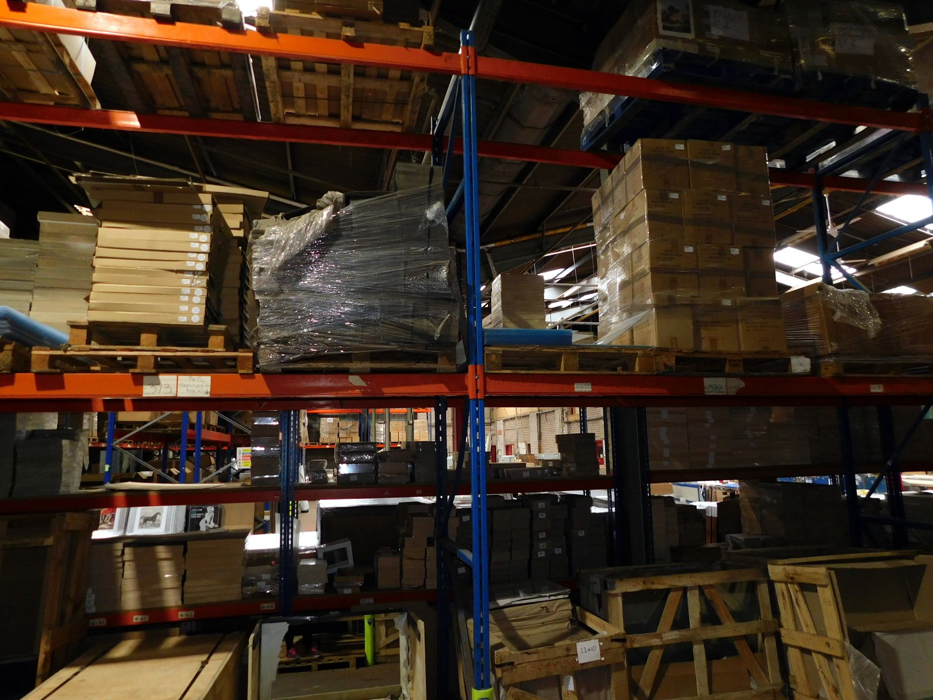 7 Bays of Boltless Pallet Racking to include: 8 4.2m Uprights, 28 Crossbeams (Collection – Wednesday - Image 2 of 5