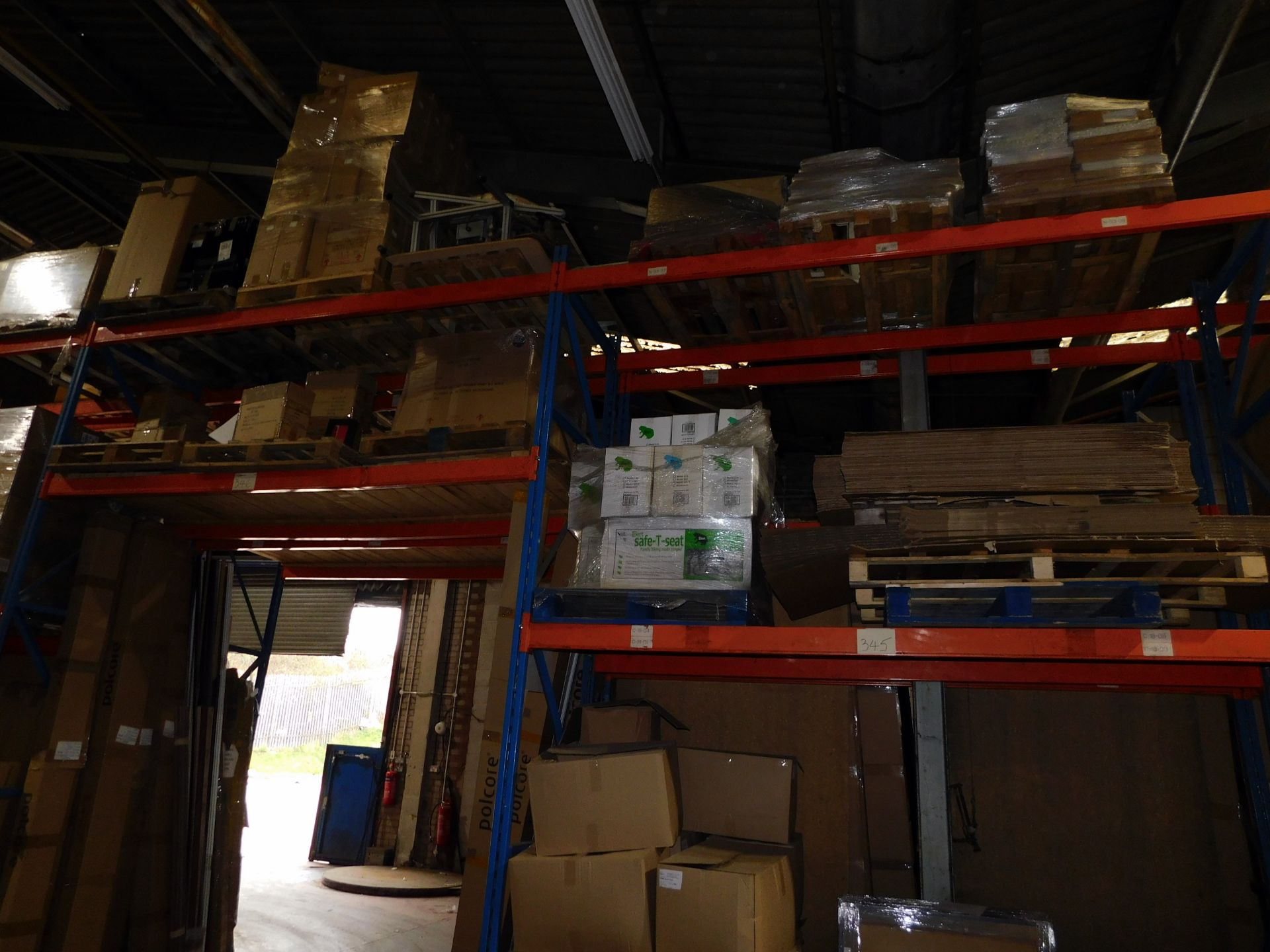 8 Bays of Boltless Pallet Racking to include: 9 4.2m Uprights, 32 Crossbeams (Collection – Wednesday - Image 3 of 5