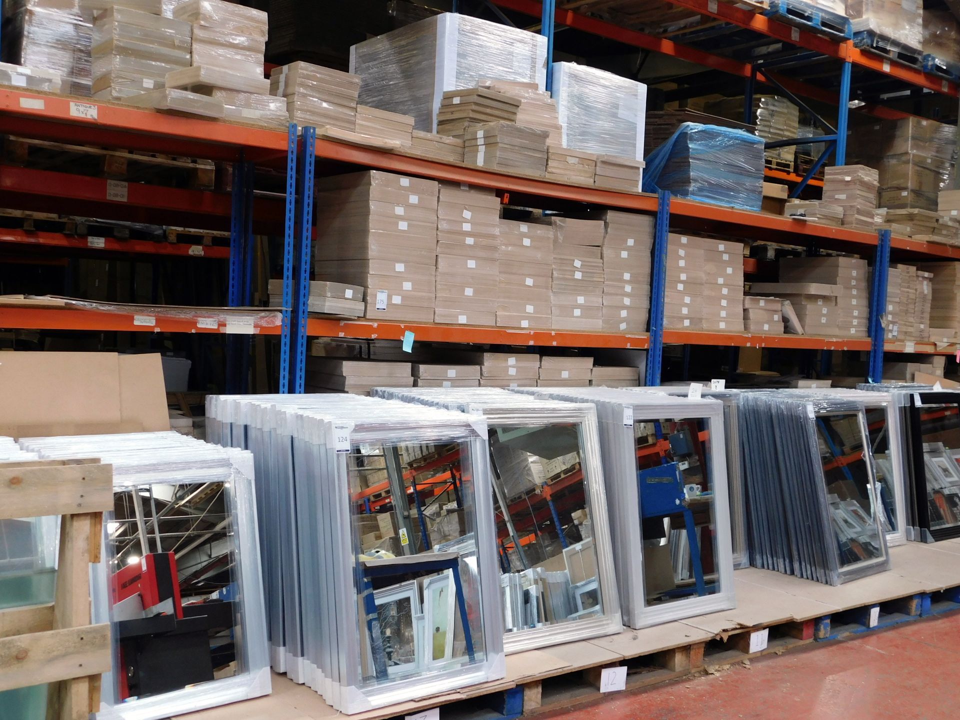 6 Bays of Boltless Shelving to include: 12 2.45m Uprights, 48 Heavy Duty Crossbeams (Collection –