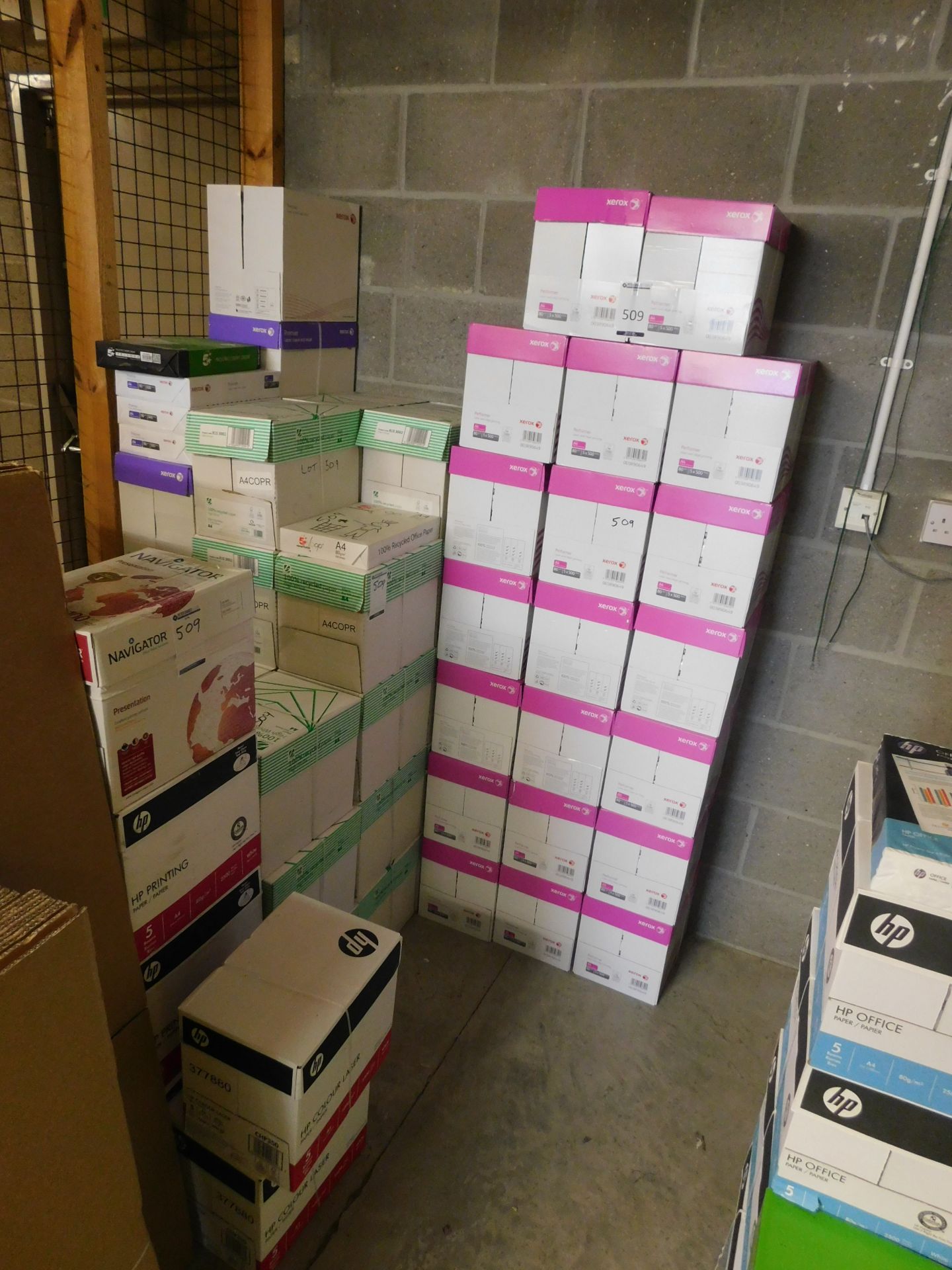 Approximately 63 Boxes A4 Paper (Viewing 21st May, 11am-2pm - Located Unit 2 Brewery Court, North