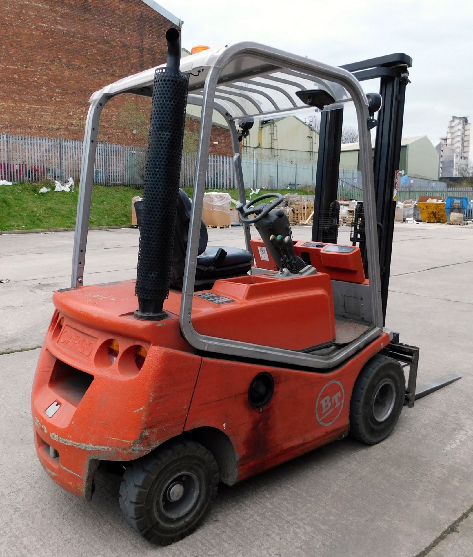 BT CBD15 Diesel Powered Counter Balance Fork Lift, Serial Number CE267564 (2005), 1620 Hours, 1, - Image 5 of 11