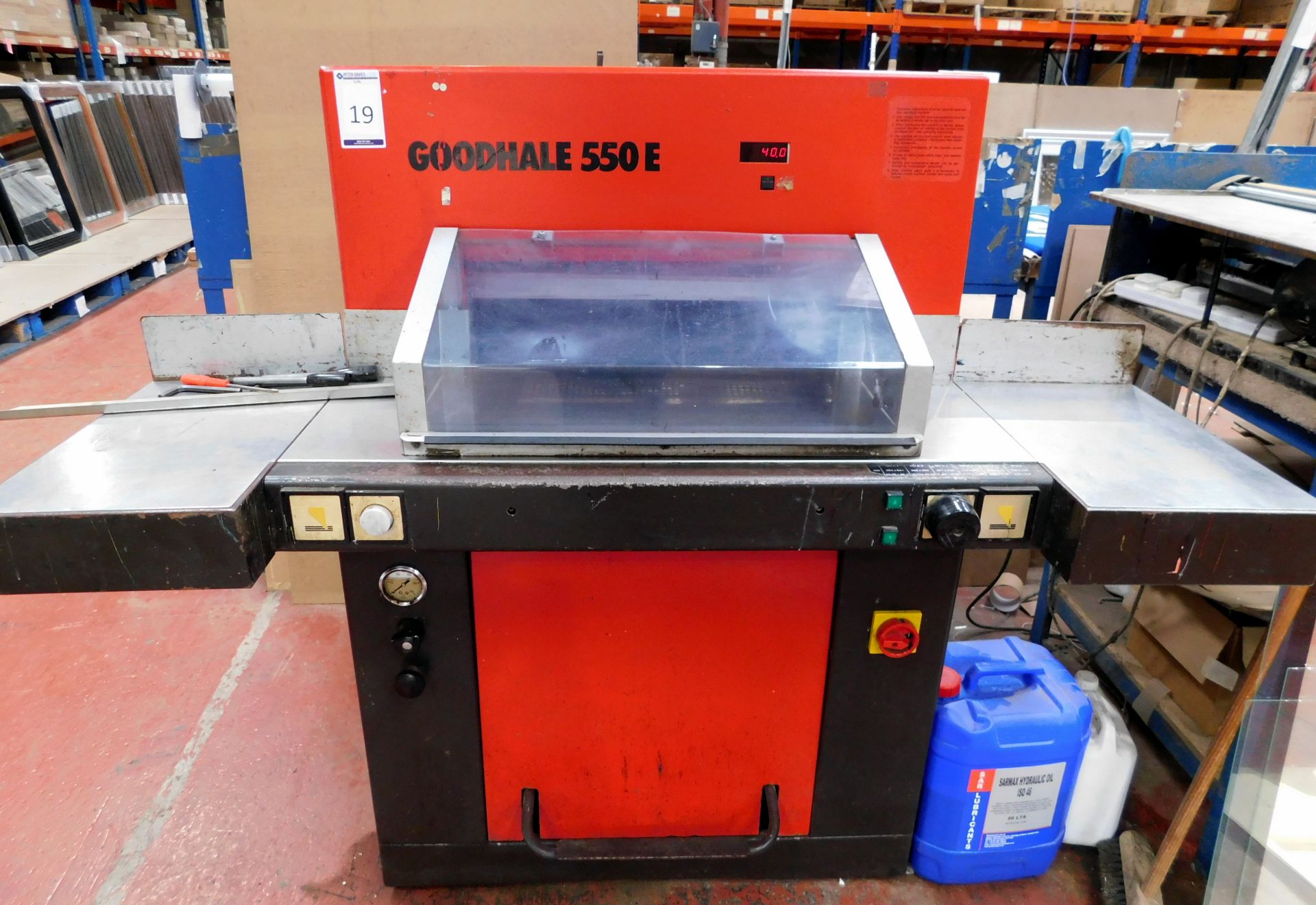 Goodhale Multi Cut 10/550E 120bar Guillotine, 240v (Collection – Friday 25th, Tuesday 29th or