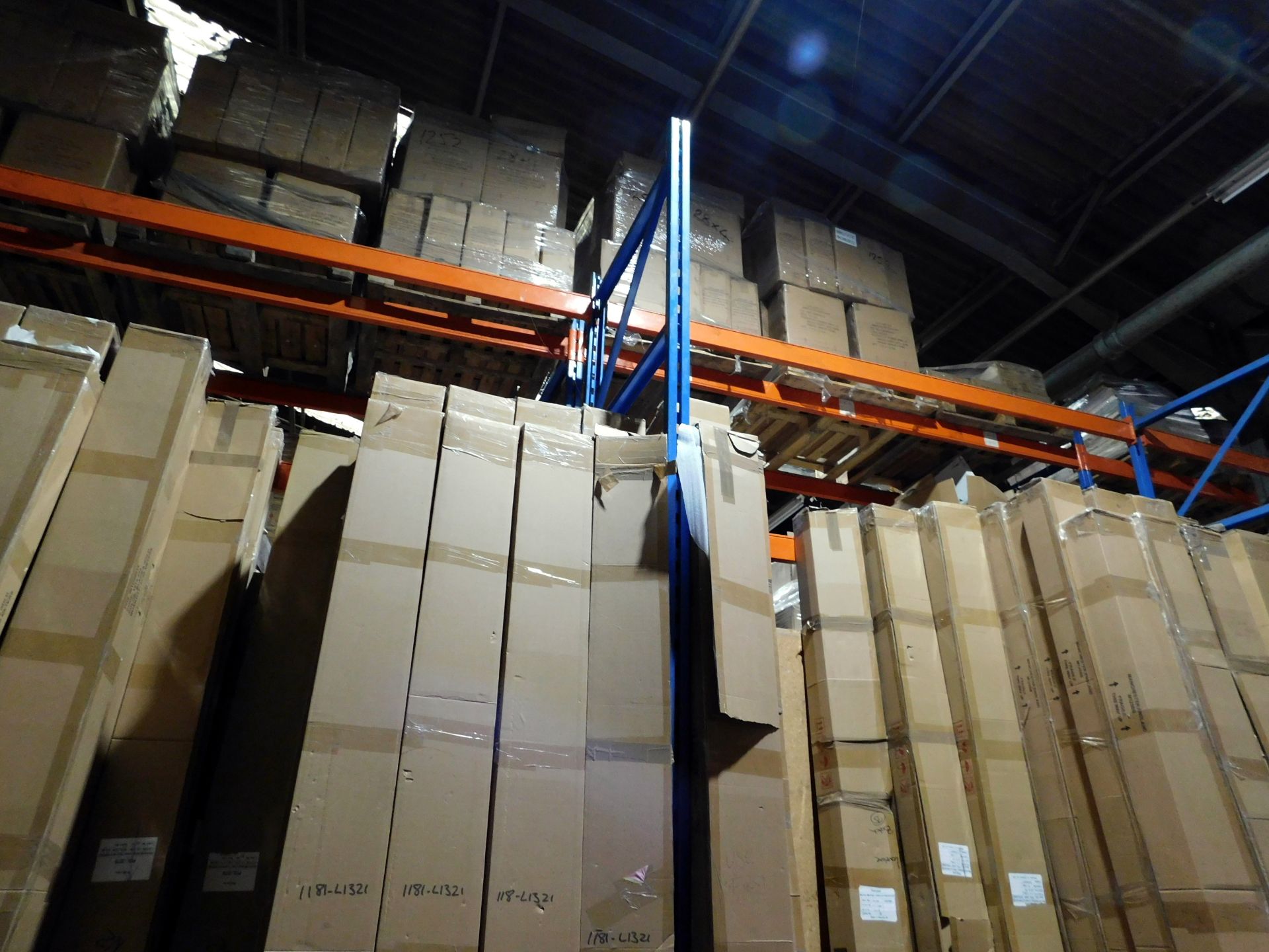 10 Bays of Boltless Pallet Racking to include: 12 4.2m Uprights, 35 Crossbeams . (Collection – - Image 2 of 6