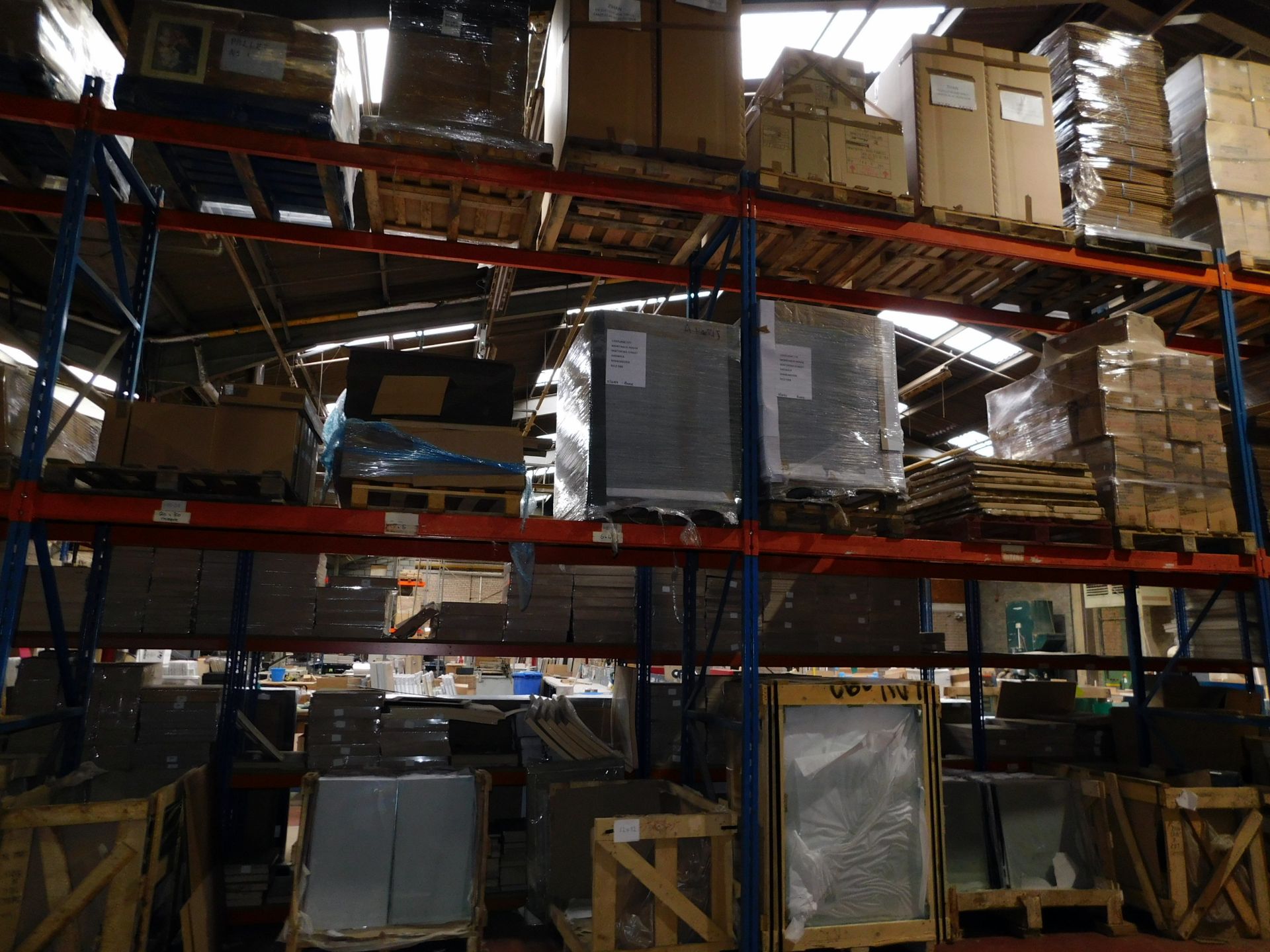 7 Bays of Boltless Pallet Racking to include: 8 4.2m Uprights, 28 Crossbeams (Collection – Wednesday - Image 3 of 5