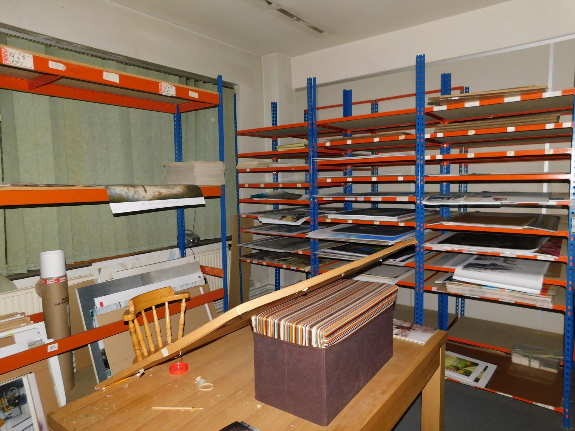 3 Bays of Multi-Tiered Shelving & 3 Bays of Heavy Duty Shelving (Collection – Thursday 31st May)