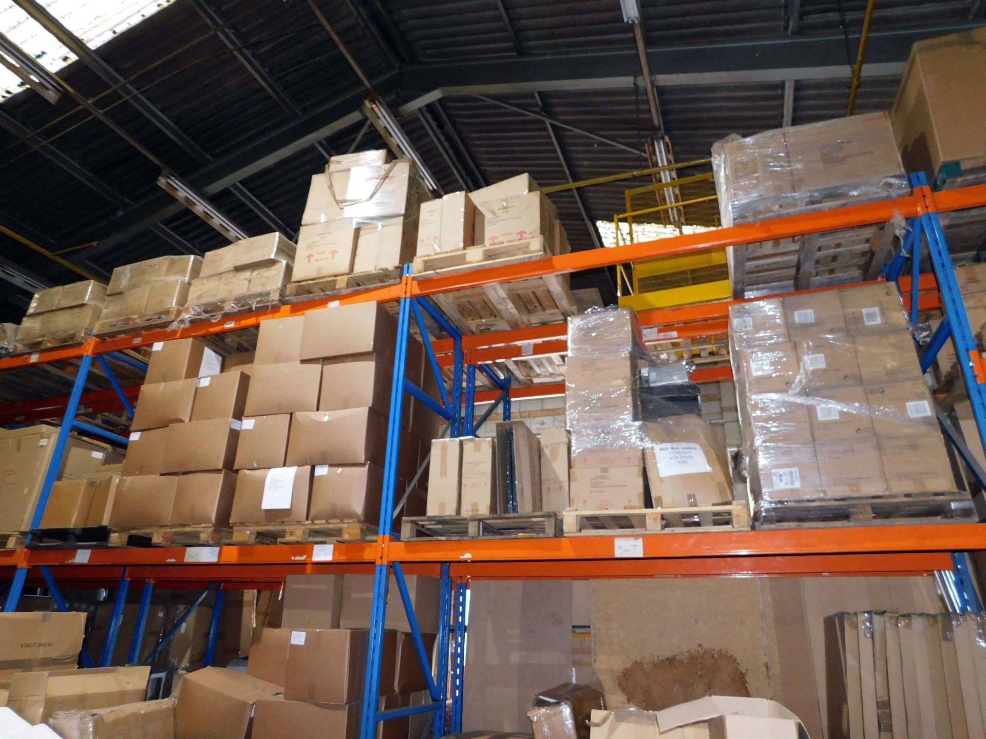 8 Bays of Boltless Pallet Racking to include: 9 4.2m Uprights, 32 Crossbeams (Collection – Wednesday - Image 4 of 5