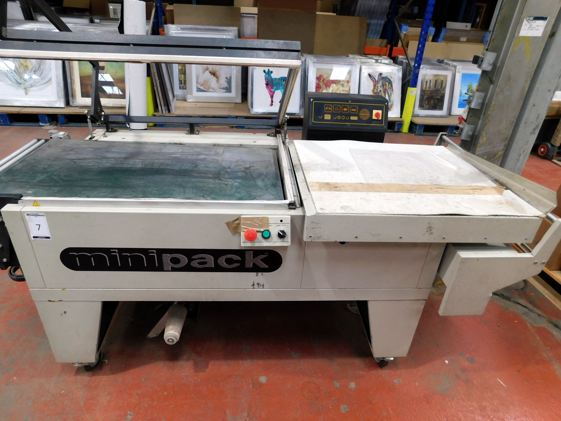 Minipack MF13BK02 Modular 70 Digit Semi-Automatic Sealing Machine, Serial Number 000215 (2002) ( - Image 5 of 7